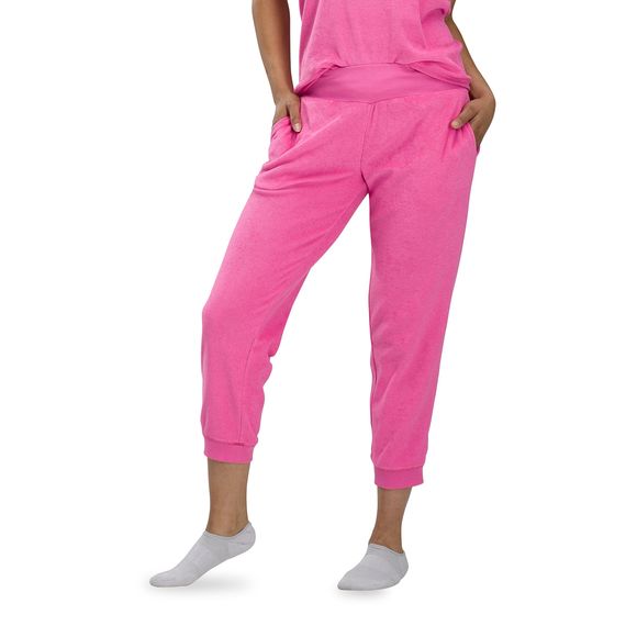 HUE Other - Hue Women's Sundown Terry Pj Jogger Phlox Pink